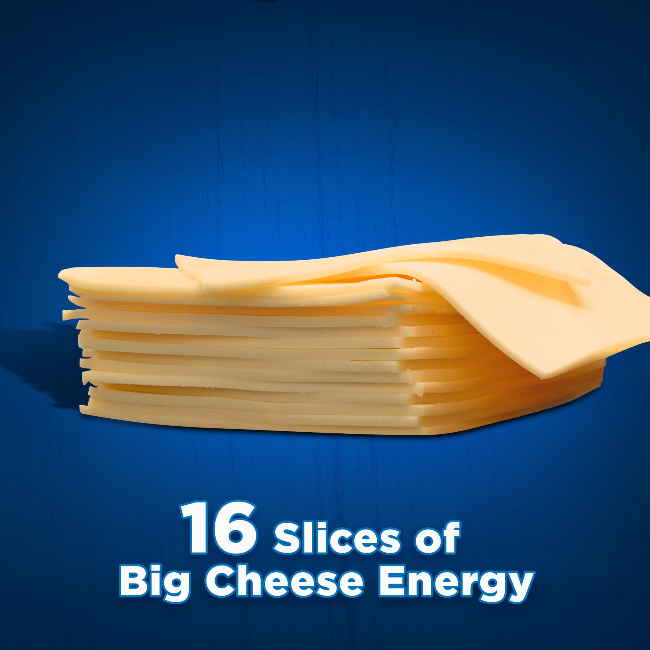 Kraft Deli Deluxe White American Cheese Slices, 12 oz Pack, 16 Slices