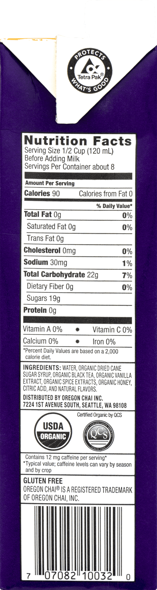 Chai Tea Nutrition Facts Besto Blog