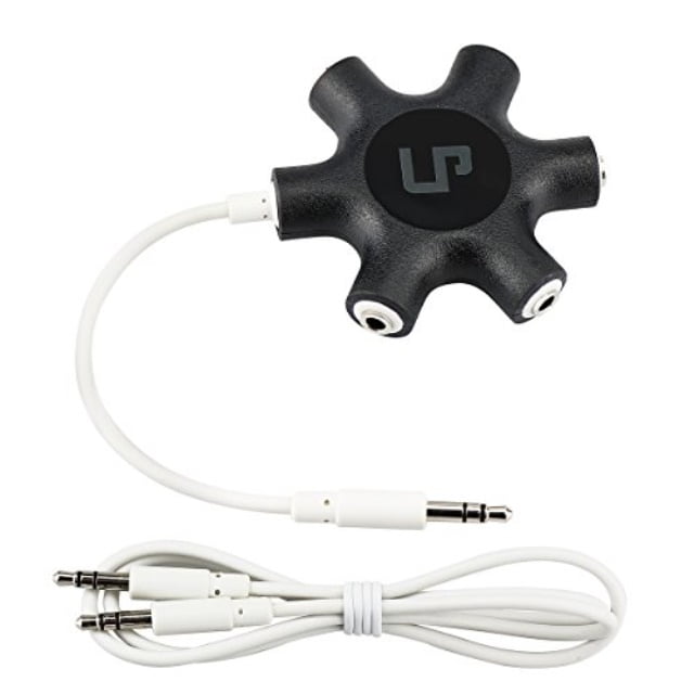 LP Multi Headphone Splitter, 3.5mm Audio Stereo Splitter Cile, 1 Male