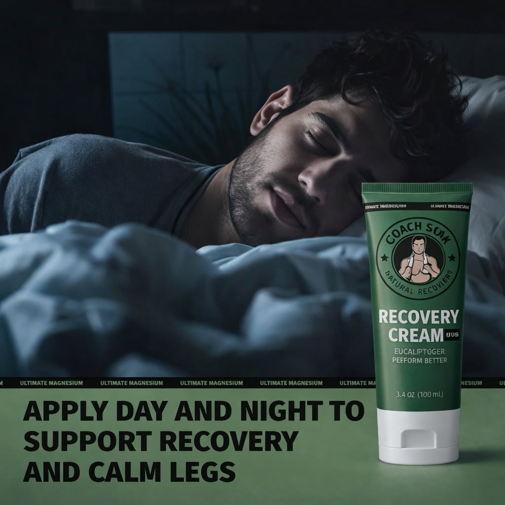 Coach Soak Eucalyptus Muscle Recovery Cream for Sore Muscle Relief and Wellness