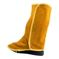 thumbnail image 5 of yotijar Leather Welding Spats Anti Slip Reinforced Extra Long Welder Shoe Protectors Height 40cm, 5 of 8