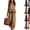 26# Brown, variant on 2 Piece Sets for Women Cotton Linen Outfits Sleeveless Peplum Top Drawstring Wide Leg Pants Casual Summer Beach Loungewear Black L