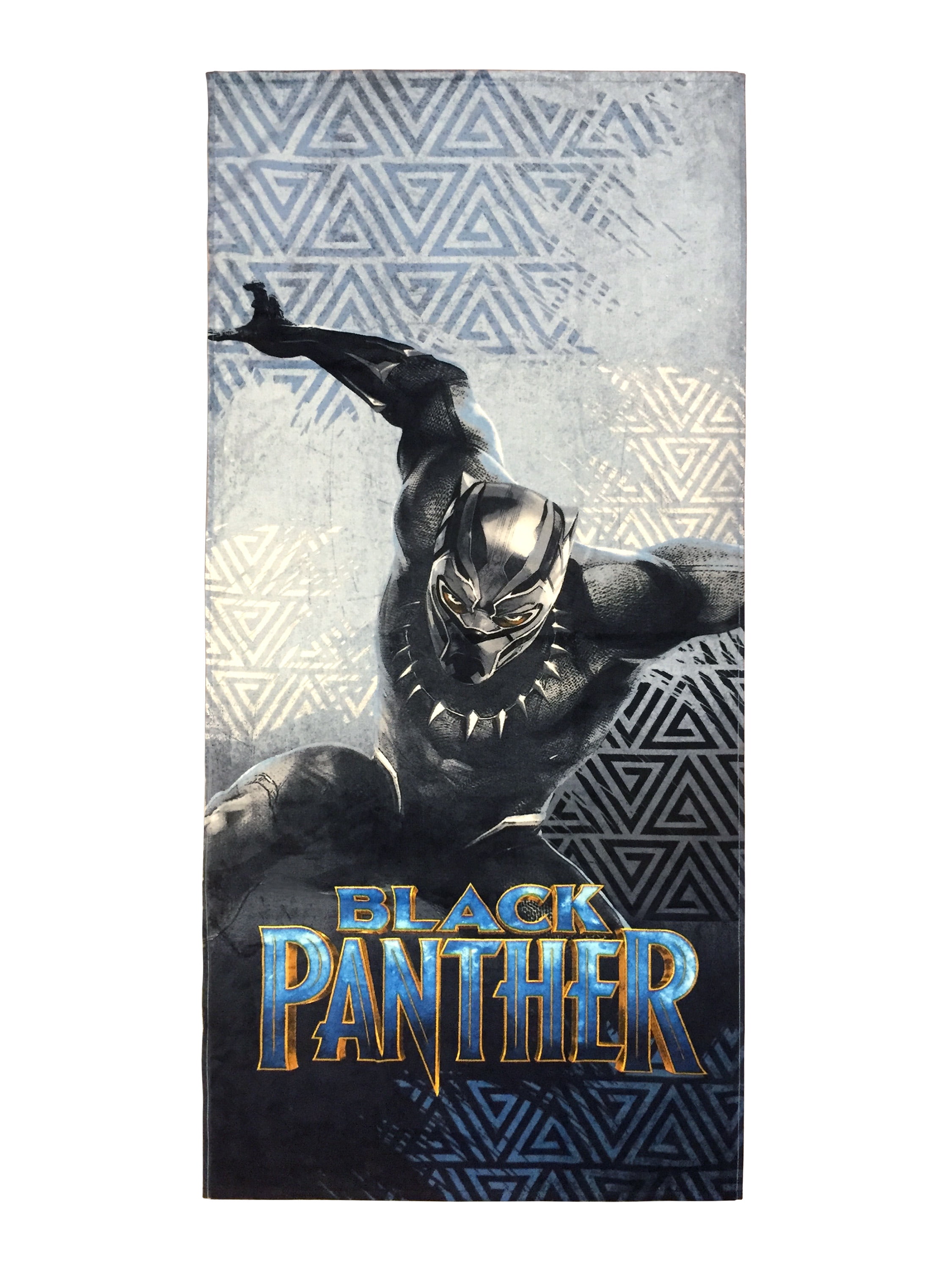 black panther hooded towel
