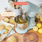 Beautiful 3.5 Qt Tilt-Head Stand Mixer with Flat Beater, Dough Hook & Balloon Whisk, Hydrangea by Drew Barrymore