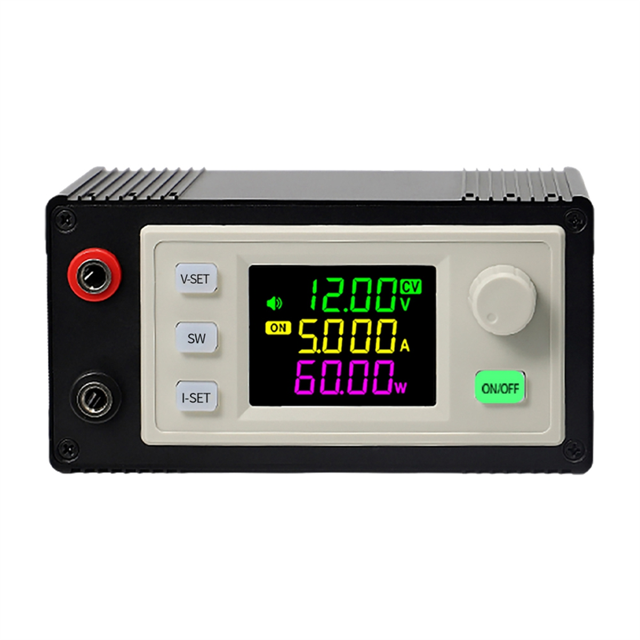 DC Adjustable Buck Boost Converter Voltage Constant Voltage Current Solar Charge Module 6A Finished Product XY-SK120X,1 * Buck Boost Converter,Black