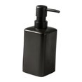 thumbnail image 1 of Dispensador de jabón líquido para manos, contenedor de jabón con bomba, botella de loción con bomba vacía recargable portátil minimalista para baño y cuadrado negro Macarena Dispensador de jabón, 1 of 8