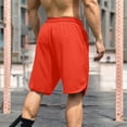 thumbnail image 5 of Yuyuzo Plus Size Athletic Shorts for Men Drawstring Low Waisted Quick Dry Casual Shorts Lightweight Running Shorts, 5 of 5