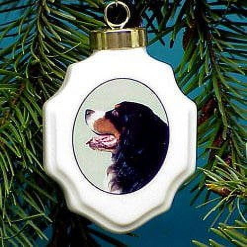 Christmas Ornament: Bernese Mountain Dog