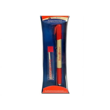 UPC: 0072879077575 | Fons&Amp;Porter Mechanical Fabric Pencil &Amp; Lead White
