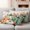 Beige Red Green, variant on Orange Green Pumpkins Fall Outdoor Waterproof Pillow Covers, Thanksgiving Floral Botanical Decorative Square Throw Pillowcase Sofa Cushion Sham for Patio/Couch/Chair, 16"x16" 2 Pack