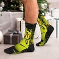 thumbnail image 7 of KLL Ball Print Cool Socks Men's Women's Crew Socks Funny Crazy Novelty Stockings, 7 of 7