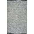 thumbnail image 6 of SAFAVIEH Montauk Sharlene Solid Braided Cotton Runner Rug, Navy, 2'3" x 7', 6 of 8