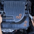 thumbnail image 4 of Kit surtido de 200 arandelas planas de cobre con máquina de reparación, cabezal de cobre para juntas de tapones automotrices, arandelas de ajuste de sellado, juntas de sellado métricas doradas, 4 of 7