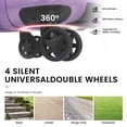 thumbnail image 4 of New York Xpress 20" Hardside Carry-on Luggage, Expandable Suitcase with Spinner Wheels, TSA-Approved, Lavender - La13801, 4 of 10