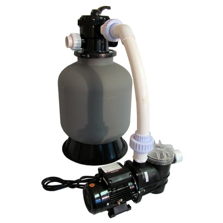 pool sand ground above filter swimming pump hp system pumps filters