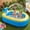 Dolphin, variant on Livhil Inflatable Swimming Pool for Kids with Sprinkler, Kiddie Pools 67x41x32in Family Size Backyard Summer Water Play, Dinosaur