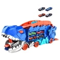 thumbnail image 2 of Dinosaurio de juguete para comer coches, dinosaurio, vehículos, juego de interacción con música, divertido dinosaurio, camión devorador, figura de , 8 minicoches, 2 of 8