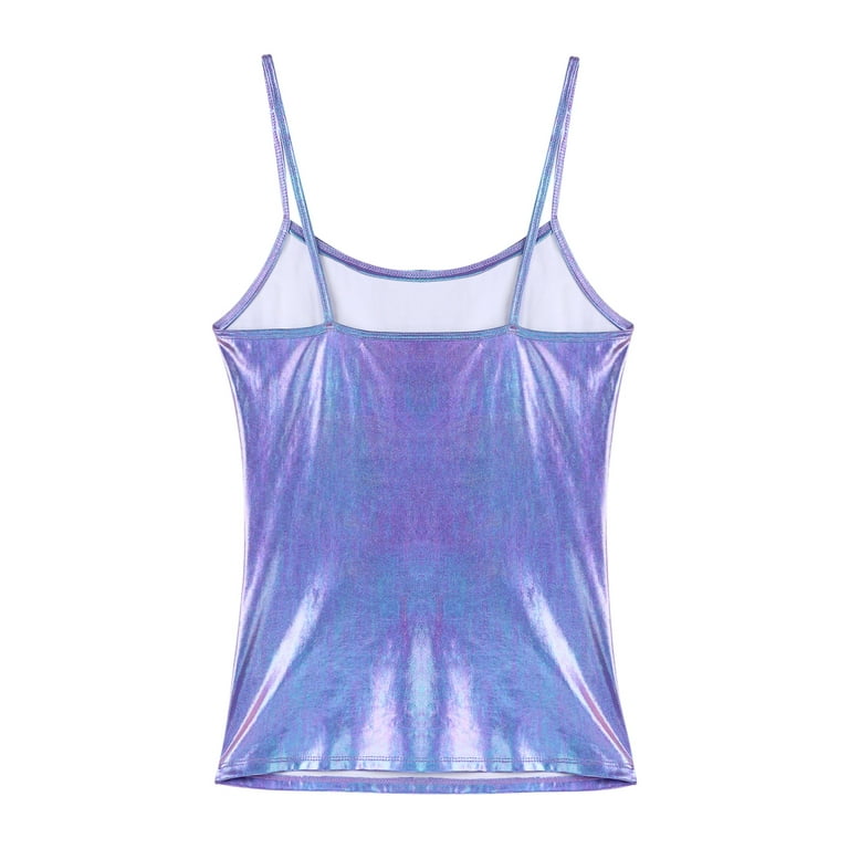 ◇EXPIRED GIRL◇ Libra Camo Top Purple OZLEO2121 – Ozone Gymnastics Apparel
