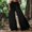Black, variant on Bzhegqhd Women's Solid Elastic Waistband Cotton and Linen Boho Cropped Wide-leg Casual Trouser Pants with Pocket
