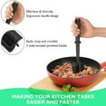 thumbnail image 3 of TINGYI Meat Masher Ground Meat Chopper Hamburger Meat Grinder Ground Meat Grinder Ground Beef Grinder Kitchen Utensils, 3 of 8