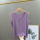 thumbnail image 1 of Xuyuer Womens Tops Crewneck Waffle Knit Flowy Loose Fit Tank Top Sleeveless Summer Shirts Loose Fit Basic Tunic Shirts Flowy Tank Tops Trendy Sleeveless Summer Tops Clothes Spring Outfits 2026, 1 of 5