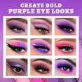 thumbnail image 4 of Set de paletas de sombras de ojos UCANBE Green Purple Shimmer Matte, 4 of 6