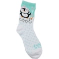 thumbnail image 2 of Funky Socks Kids 3-Pack Crew Socks Holiday Mix (Penguin - White, Kids Shoe Size 10-4), 2 of 4