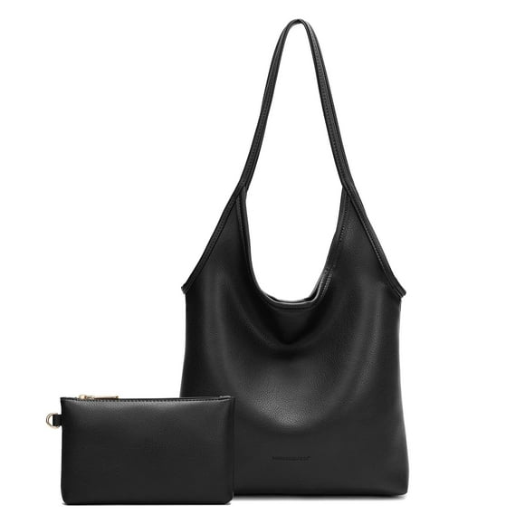 Bolso Hobo Montana West MWC2-111BK para mujer en piel sintética