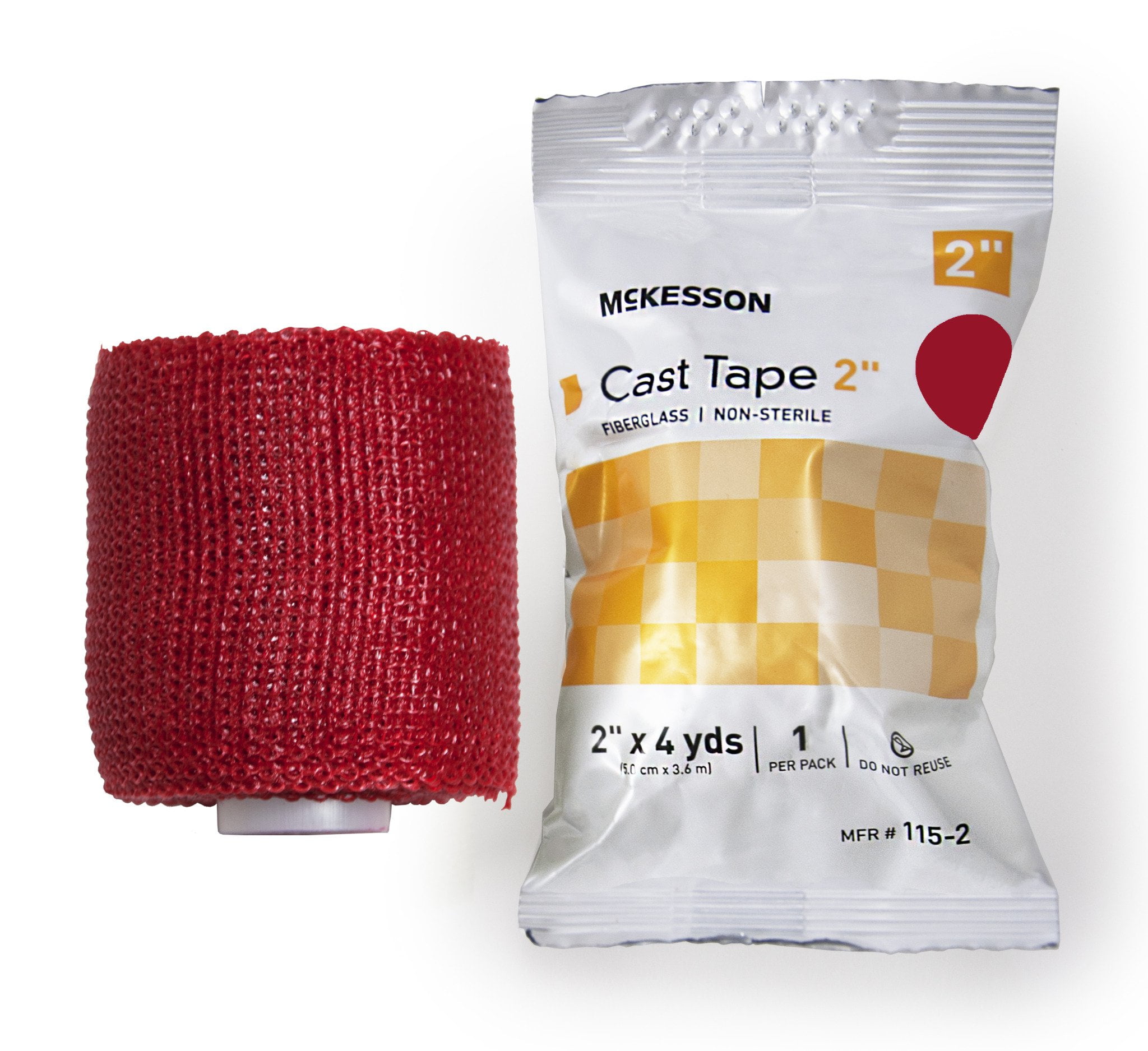 Tape, Cast Red Lf 2"X4Yds (Units Per Box 10)