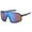 Blue Flakes XL Sport Sunglasses, variant on Sport Wrap LARGE Hd Day Driving Vision Hd Sunglasses High Definition Glasses