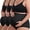 Black+Black+Black, variant on COMFREE 3 Pack Women's Maternity High Waist Underwear Pregnancy Soft Belly Support Panties Over Bump