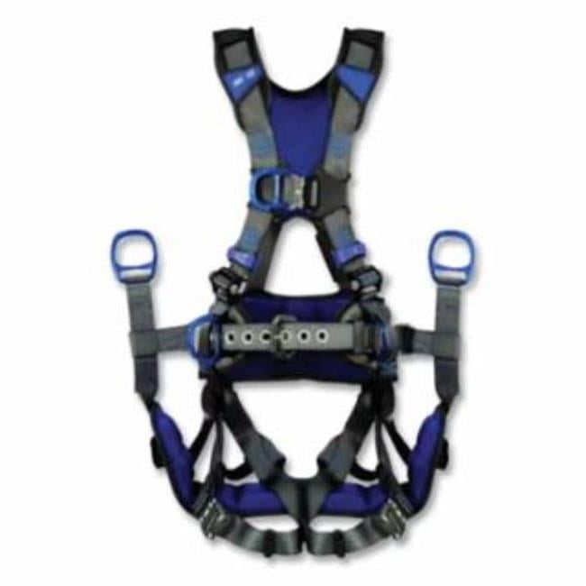 DBI Sala 098-1403212 X300 X-Style Tower Climbing Safety Harness - Back-Hi-Front D-Rings - Auto-Locking Quick-Connect-QC-Rev Extra Large & 2X