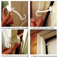 thumbnail image 2 of Child Proof Door Lock & Pinch Guard - For Door Knobs & Lever Handles - Easy to Install - No Tools or Tape Required - Baby Safety Door Lock For Kids - Very Portable - Great for Dogs & Cats, 2.0x7.2", 2 of 4