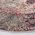 thumbnail image 3 of SAFAVIEH Monaco Edith Abstract Area Rug, Grey/Ivory, 5' x 5' Round, 3 of 6