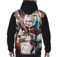 thumbnail image 2 of Animated Harley Quinn Sweatshirt For Mens Fashion Hoodies Pullover Athletic Daily Hoody Hooded Gift, 2 of 5