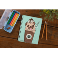 thumbnail image 3 of Pug In Coffee Journal/Notebook, 3 of 4