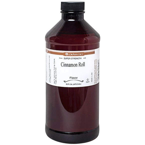 LorAnn Oils 16 oz. Cinnamon Roll Super Strength Flavor