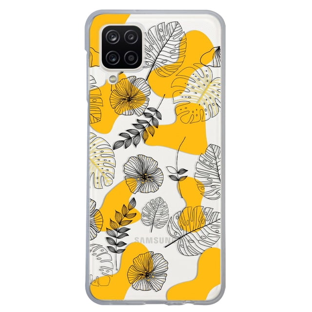 Funda Antigolpes para Galaxy M12 InstaCase Flores de Otoño