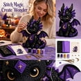 thumbnail image 4 of Halloween Plush Craft Diy Stuffed Dragon Kit for Adults and Teenagers, Complete Magical Gothic Sewing Set for Home Halloween Decoration, Ideal Crafter Craft Supplies Set, 4 of 7