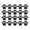Black, variant on Eqslft 20 Pcs Paw Print Floor Decal 3.7" Pawprints Wall Cling Self Adhesive Footprint Floor Cling Window Stickers Wall Decal for Bedroom Living Room Decor