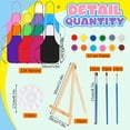 thumbnail image 2 of Set de pintura para fiestas Ireer Kids Sip & Paint con lienzo y pinceles, 2 of 7