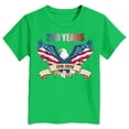 thumbnail image 5 of WUANDIXFA USA 250th Anniversary Matching Family Set Shirt for Kids Custom Name Patriotic 4th of July American Flag T-Shirt (Green, 7-8 Years), 5 of 5