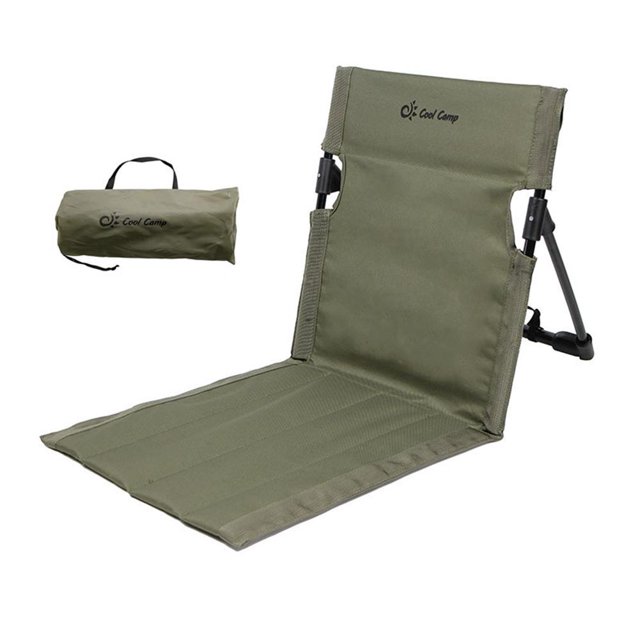 Respaldo Cojín plegable para acampar Marco de aleación de aluminio Silla individual Ejército Verde Verde FLhrweasw Nuevo