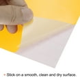 thumbnail image 4 of Glow in the Dark Paper, Self-Adhesive Sticker A4 (8.2 x 11.6inch) Orange Yellow for DIY, 4 of 5