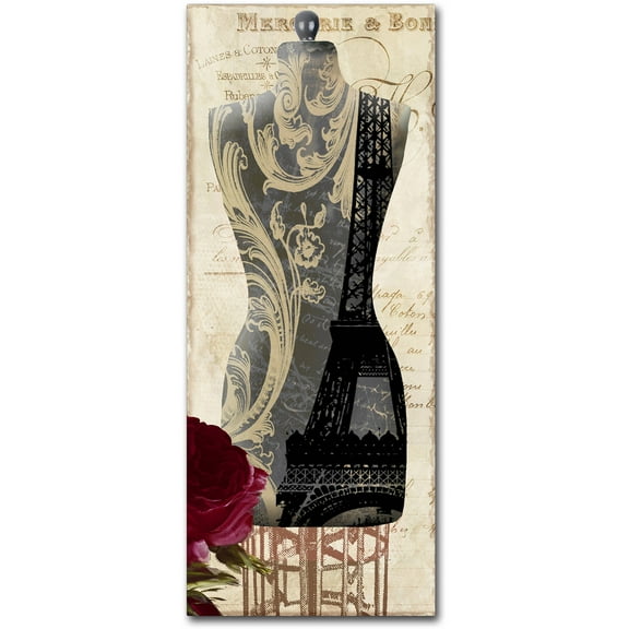 Trademark Fine Art "Paris Seamstress II" Canvas Art by Color Bakery