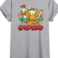 thumbnail image 3 of Garfield - Christmas Group - Women's Oversized Graphic T-Shirt, 3 of 5