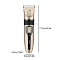 thumbnail image 4 of SharkTRUE Golden Electric Pet Hair Clipper, Cordless 7.3 x 1.8 Inch Dog Grooming Trimmer with 4 Combs, 4 of 10