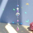thumbnail image 3 of Carillón de cristal Windchime Adorno colgante hecho a mano Prismas Colgante espumoso A Zulema Colgantes colgantes, 3 of 7