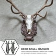thumbnail image 6 of Koolleo 6pcs Household Wall-mounted Skull Hanger Wildlife Skull Display Hook Decorative Deer Skull Rack, 6 of 6