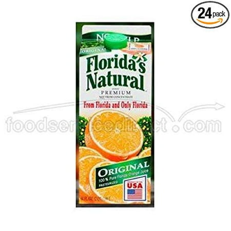 24 PACKS : Floridas Natural Premium Orange Juice, 11.5 Ounce -- 24 per (Best Natural Orange Juice)